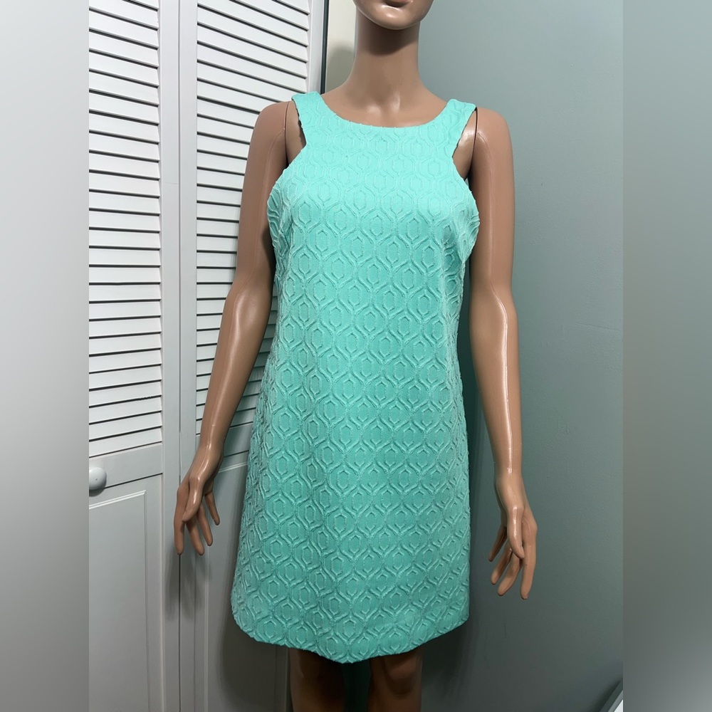 Lilly Pulitzer Shift Dress Short -Size M Seafoam Green